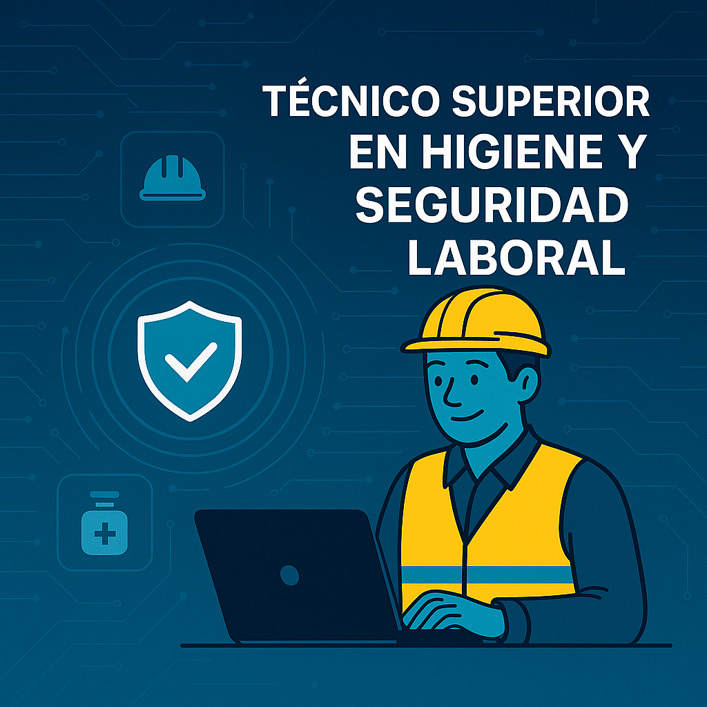 Técnico evaluando riesgos laborales